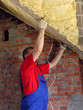 Attic thermal insulation