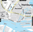 Innenstadtplan Hamburg