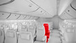Flugzeug Innen #01