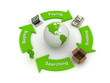 Global Business Flow green