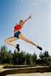 Athletic jump#03