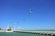 Cable ferry in expo 98 in Lisbon, Portugal