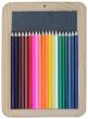 des crayons de couleurs sur ardoise détourée des crayons de couleurs sur ardoise détourée