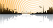 City skyline illustration