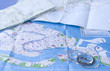 mappa di Venezia con bussola