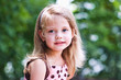 Portrait of a little girl