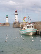 bateau de pêche du port de Le palais