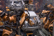 Photo: Production line in a car factory Production line in a car factory