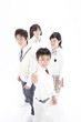 中学生たち
