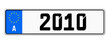 Autokennzeichen 2010