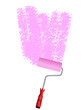 Vector: vector illustration of paint roller vector illustration of paint roller