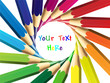 Vector: vector illustration of crayon or color pencil vector illustration of crayon or color pencil