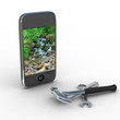 Phone repair. Technical service. Isolated 3D image Phone repair. Technical service. Isolated 3D image