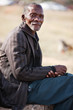 senior African man