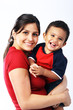 Photo: Happy Mother & Son Portrait Happy Mother & Son Portrait