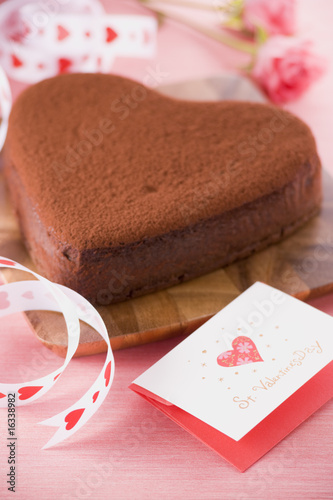Photo: バレンタインイメージ, チョコレートケーキ バレンタインイメージ, チョコレートケーキ