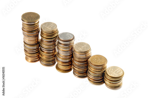 Photo: Stairs of coins Stairs of coins