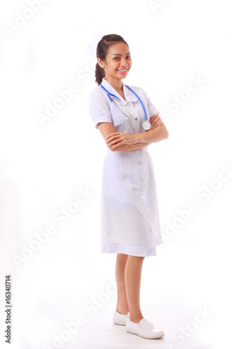 Photo: young asian nurse young asian nurse