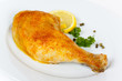 Hähnchen-Keule,gebraten