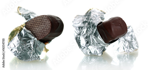 Photo: Sweets in a foil Sweets in a foil