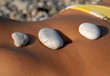 Rocks  on stomach