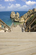 Escalera hacia la playa
