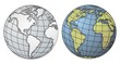 Vector: Globe vector Globe vector