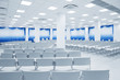 white auditorium