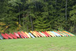 Colorful Canoes