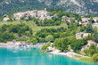 Castillon Barrier at Saint Julien du Verdon, Provence, France