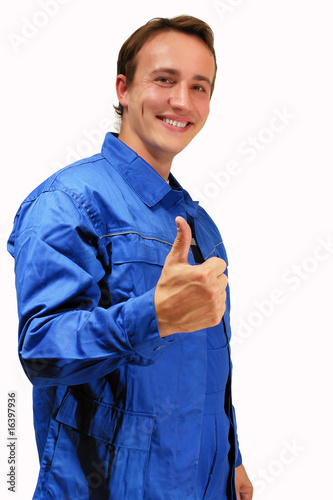 Yong worker