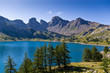 Le Lac d'Allos dans le Parc Naturel du Mercantour Le Lac d'Allos dans le Parc Naturel du Mercantour