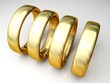 4 stehende ringe