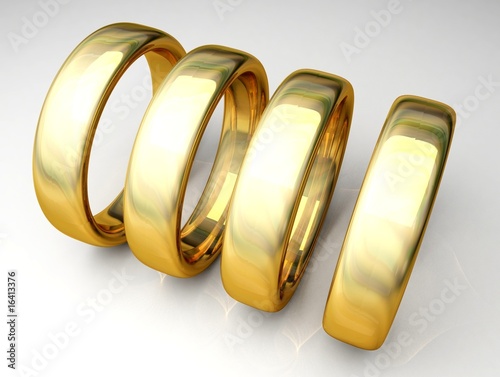 Photo: 4 stehende ringe 4 stehende ringe