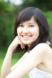 Photo: Beautiful Asian girl outdoors Beautiful Asian girl outdoors