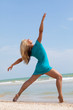 dancing on the beach