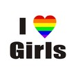 I Love Girls Regenbogen