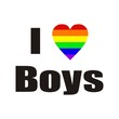 I Love Boys Regenbogen