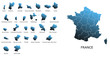 Carte Régions de France