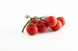 Strauchtomate rot auf weiss