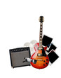 Electric guitar isolated on a white Electric guitar isolated on a white
