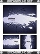 Cold Icy Splash Background Set