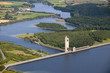 Aerial view : Barrage de l'eau d'heure Aerial view : Barrage de l'eau d'heure