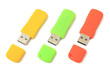 Three flash drives Three flash drives