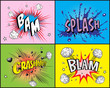 Comic book explosion