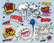 Comic book explosion