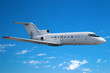 Jet in flight