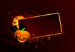 vector illustration on a Halloween theme with pumpkin vector illustration on a Halloween theme with pumpkin