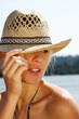 Foto: Mädchen am See Mädchen am See