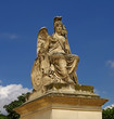 A Statue at the Arc de Triomphe du Carrousel, Paris, France